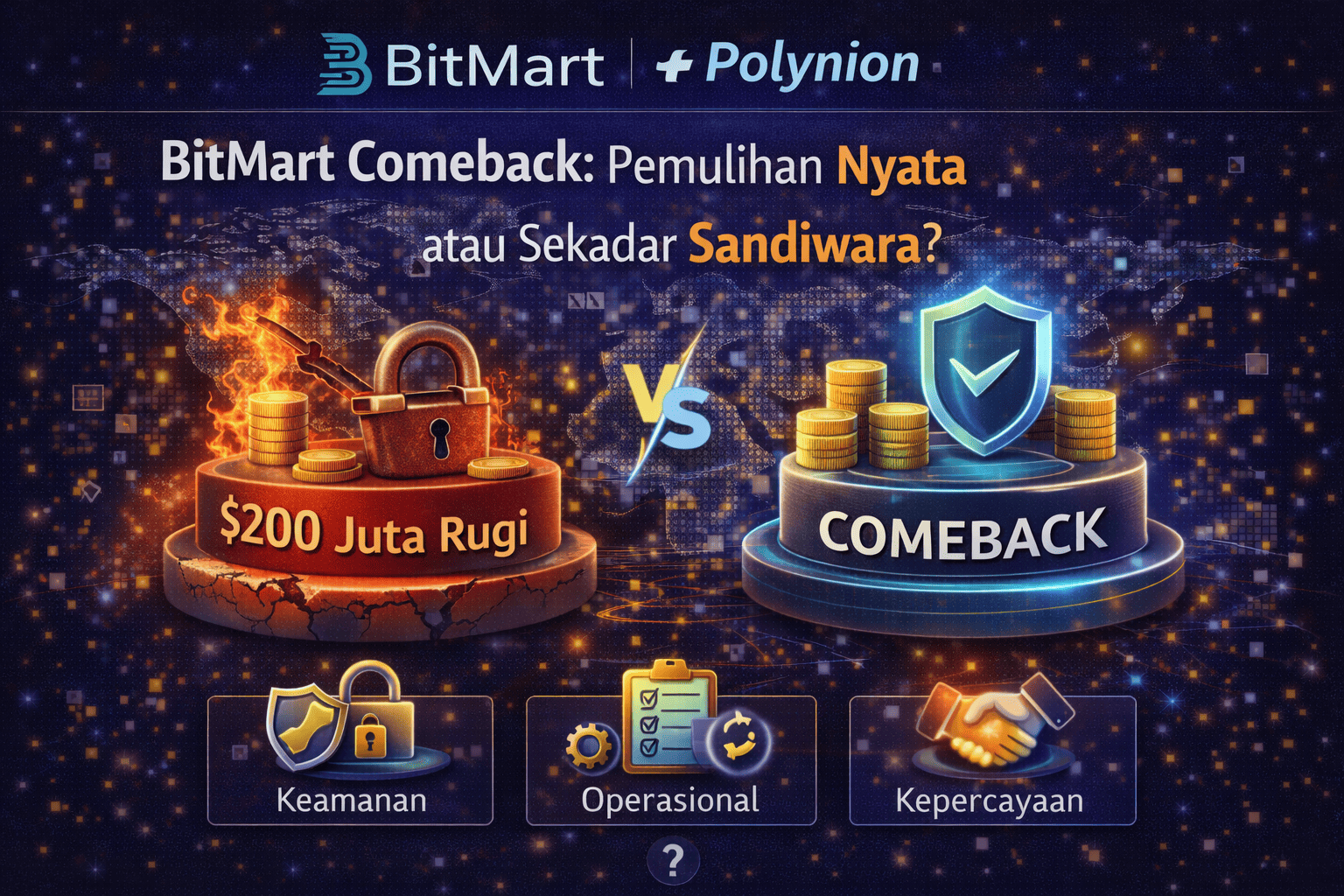 BitMart Comeback: Pemulihan Nyata atau Sekadar Sandiwara?