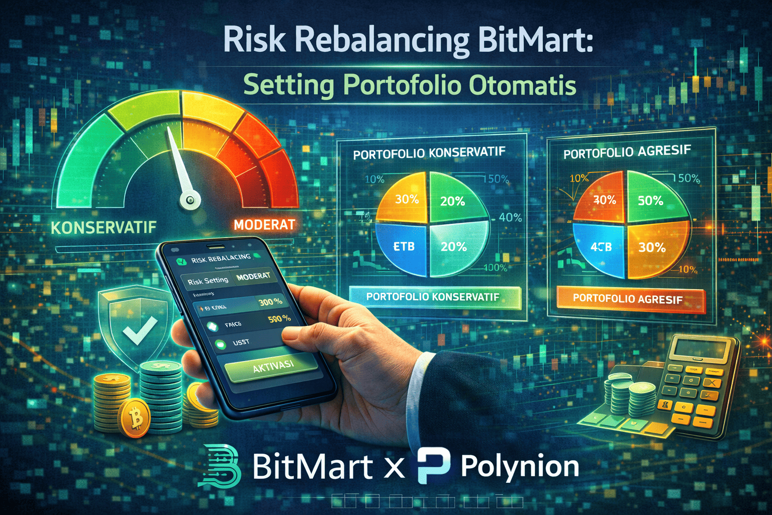 Risk Rebalancing BitMart: Setting Portofolio Otomatis