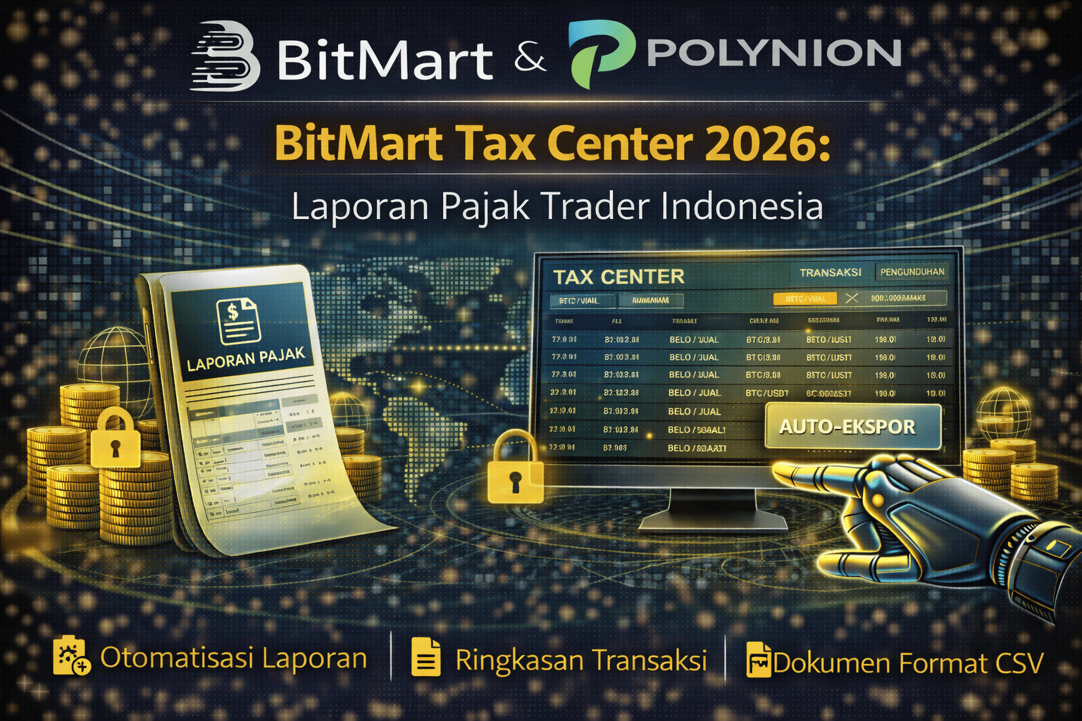 BitMart Tax Center 2026: Laporan Pajak Trader Indonesia